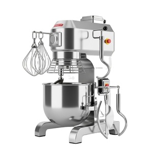 Robot pâtissier électrique professionnel 3 vitesses, bol en acier inoxydable, crochet pétrisseur, usage intensif commercial - Product Image 1