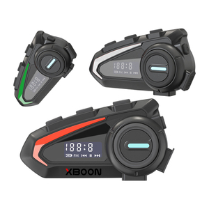 Nouveau casque de moto sans fil K20 casque accessoires de moto casque avec écran LCD Radio FM - Product Image 6