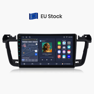 Radio Junsun de 9 Pulgadas con Carplay y Android Auto Inalámbrico para Peugeot 508 508SW 2011-2018, Unidad Principal para Auto, Reproductor Multimedia de DVD para Auto - Product Image 1