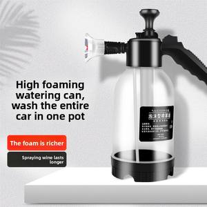 Bouteille pulvérisateur en mousse PP de 2 L, lave-auto portable et pulvérisateur domestique avec soupape de décompression, arrosage manuel des fleurs - Product Image 3