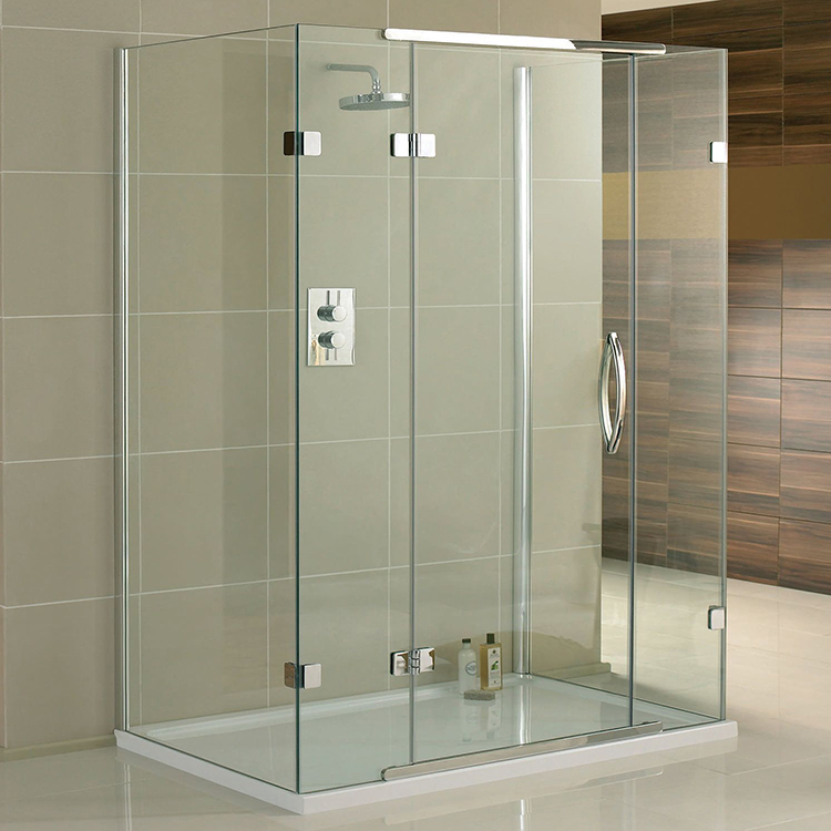 6mm 8mm 10mm Clear Tempered Glass Shower Door Custom High Quality Toughened Raindrop Glass Bathroom Door Shower Cabin