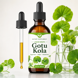 Gotas Líquidas para el Equilibrio de la Circulación Natural con Extracto de Gotu Kola, Favorecen una Circulación Saludable - Product Image 1