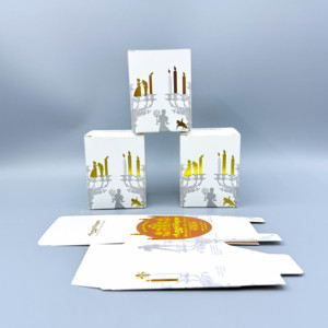 Confezione personalizzata del prodotto piccola scatola di torte di pasticceria bianca confezione di carta bianca semplice scatola di sapone latte bianco cartone cosmetico scatola - Product Image 2