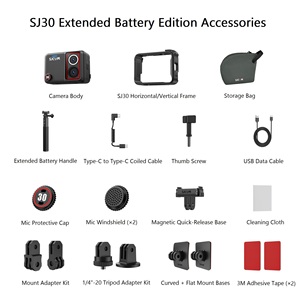 Caméra d'action à double objectif 8K véritable, stabilisation EIS, étanche 5M, commande vocale, écran rotatif, diffusion en direct 4K pour le sport et le vlogging - Product Image 3