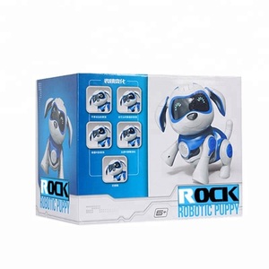 Nuevo diseño lindo mascota eléctrica hablando <span class=keywords><strong>Robot</strong></span> perro interactivo educativo niños cumpleaños regalo Control remoto <span class=keywords><strong>Robot</strong></span> perro Juguetes - Product Image 6