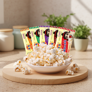 <span class=keywords><strong>Palomitas</strong></span> <span class=keywords><strong>de</strong></span> Maíz para <span class=keywords><strong>Microondas</strong></span>, 120g/50 Bolsas, Venta al por Mayor Global, para el Hogar y Viajes, Conservar en un Lugar Fresco y Seco - Product Image 1