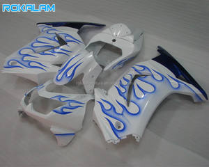 Carénage Bleu Flamme pour <span class=keywords><strong>Kawasaki</strong></span> <span class=keywords><strong>Ninja</strong></span> ZX250 2008 2009 <span class=keywords><strong>2010</strong></span> 2011 2012 Kit Carrosserie EX250 08-12 ZX <span class=keywords><strong>250R</strong></span> Pièces de Moto Après-Vente - Product Image 1