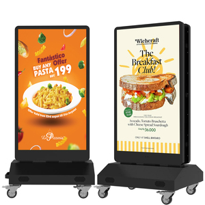 Kiosco <span class=keywords><strong>de</strong></span> Señalización Digital para Exteriores <span class=keywords><strong>de</strong></span> Doble Cara, 43 Pulgadas, Portátil, <span class=keywords><strong>de</strong></span> Alto Brillo, Impermeable IP65, para Tiendas Minoristas - Product Image 2