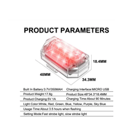Nouvelle télécommande sans fil 12V LED Strobe Light pour Abarth 124 Spider (348_) Voiture Auto Moto Vélo Drone Scooter
