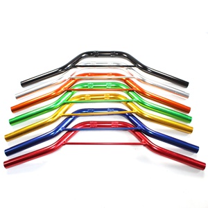 Manillar bajo de aluminio de 22mm, longitud de 530MM para motocicleta todoterreno, <span class=keywords><strong>Mini</strong></span> bicicleta de 2 tiempos <span class=keywords><strong>Honda</strong></span> XR <span class=keywords><strong>CRF</strong></span> 50 70 Pit Dirt Bike SSR - Product Image 1