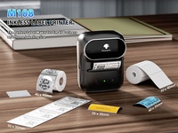 Phomemo M108 stiker tangan Mini nirkabel, mesin Printer Label termal saku ponsel murah baru