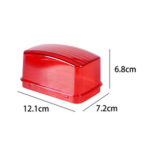 เลนส์ไฟท้ายรถจักรยานยนต์สีแดงสำหรับยามาฮ่า ไรโน 450 660 700 รุ่นส่วนเอ็มพี เอสแอล 011 อาร์ - Product Image 5