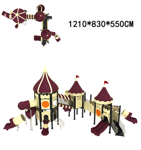 Equipo de Juegos Infantiles Comerciales al por Mayor para Exteriores, Castillo Inflable con Tobogán y Zona de Escalada para Parques Temáticos y Escuelas - Product Image 5