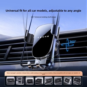 Supporto Universale Regolabile Anti-Vibrazione e Anti-Caduta per Telefono da <span class=keywords><strong>Auto</strong></span>, per Navigazione su Bocchetta dell'Aria - Product Image 4