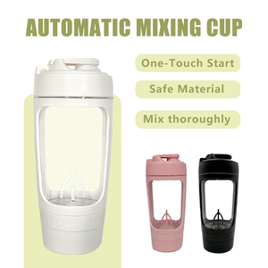 בקבוק שייקר חשמלי לחלבון 21oz, עשוי טריטן ללא BPA, אטום לדליפות עם נעילה, כוס ערבוב אוטומטית מגנטית, בלנדר לחדר כושר. - Product Image 3