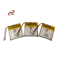 Batterie au lithium de haute qualité 402020 semi-solide 3,7 V 130 mAh avec cathode LiCoO2, 300 cycles, pour lunettes VR et casques Bluetooth