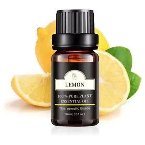 10ml Organic Essential Oil New Steam Distillation Pure Natural Aromatherapy Essential oil for Diffuser DIY Candles Soaps
