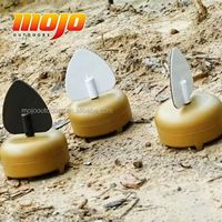 MOJO Outdoors Dove A Flicker, Paquete de 4 Señuelos de Paloma con Alas Giratorias, Fáciles de Usar y Duraderos para la Caza de Palomas