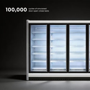 <span class=keywords><strong>Armoire</strong></span> <span class=keywords><strong>Réfrigérée</strong></span> Commerciale à <span class=keywords><strong>Portes</strong></span> Vitrées, <span class=keywords><strong>4</strong></span> <span class=keywords><strong>Portes</strong></span>, Capacités 665/1332/1998/2665L, Gamme de Refroidissement M2, Sans Givre, pour Boissons - Product Image 5