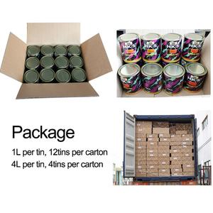 Car Paint Manufacturer HKS brand Auto paint 2K Bright Red color coating - Product Image 4