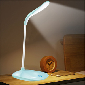 <span class=keywords><strong>USBled</strong></span> charge trois vitesses tactile gradation lampe de bureau ABS matériel dortoir lecture apprentissage Protection des yeux veilleuse alimenté par batterie - Product Image 4