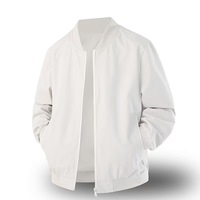 Blouson de baseball décontracté et tendance pour homme, imperméable avec fermeture éclair, coupe ample, éco-responsable, style minimaliste urbain