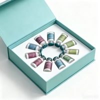 Emballage personnalisé pour flacons de peptides avec logo, 5 flacons de 2 à 10 ml avec étiquettes de marque