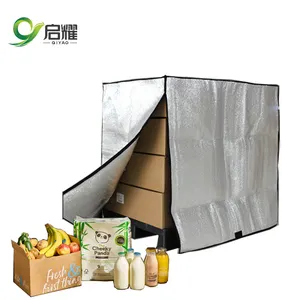 High Quality Waterproof Eco-Friendly Reusable LDPE+AL insulated pallet cover