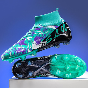 Chaussures de football de haute qualité pour hommes, enfants, étudiants, adolescents, chaussures de foot personnalisées pas chères, chaussures de sport d'extérieur, chaussures d'entraînement de football - Product Image 1