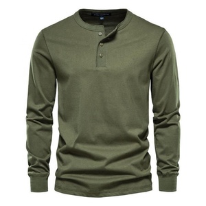 Wholesale Print logo Hot Selling Casual Sport <b>Long</b> <b>Sleeve</b> Soft Men's <b>T</b>-<b>shirts</b> Gym Men's Polo <b>Shirts</b> Sporty Polo <b>Shirt</b> for Men - Product Image 3