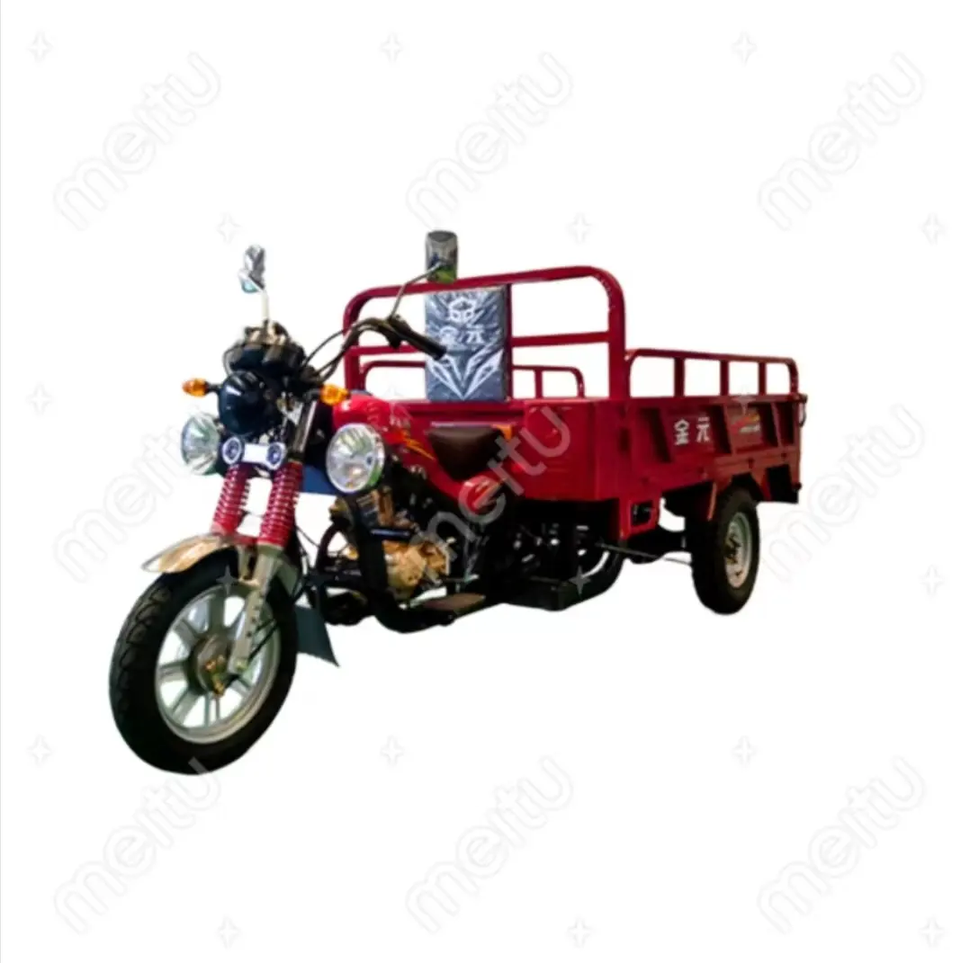 Tricycle à essence tricycle à carburant cargo électrique tricycle à moteur pour adulte