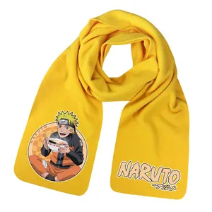 Cartoon Anime Coole Ninja Kakashi JIRAIYA Haruno Sakura Warmer Schal Kinder Winter und Herbst Plüsch Schal Für Werbe geschenke