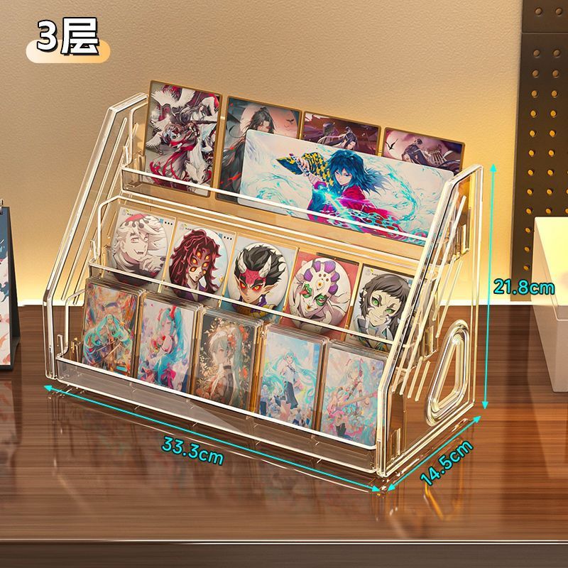 ชั้นวางสินค้าแบบปรับปรุง [ทรงตัวแอล สามชั้น]