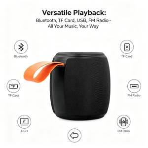 Portable Wireless <b>Bluetooth</b> <b>Speaker</b> <b>with</b> 66mm Big Driver IPX4 Waterproof RGB <b>Light</b> for Outdoor Camping - Product Image 2