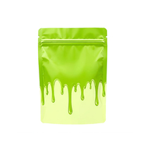 Sacs d'emballage Doypack en papier kraft brun refermables avec fermeture éclair, thermoscellables, pour le stockage alimentaire