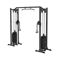 Máquina de Gimnasio Comercial para el Hogar con Cables Cruzados, Entrenador de Fuerza Multifuncional Profesional, Máquina de Ejercicios de Pecho con Cables