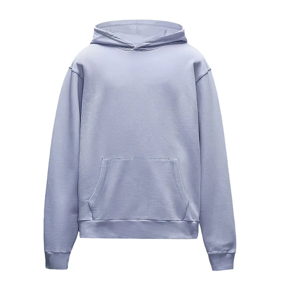 Vêtements pour hommes OEM sur mesure sweat à capuche sans ficelles streetwear sweats à capuche en coton surdimensionné à épaules tombantes sweats à capuche courts