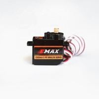 Servo de direction analogique EMAX Officiel ES08MA II HV 12G à engrenages métalliques haute tension pour hélicoptère, avion, bateau, voiture RC