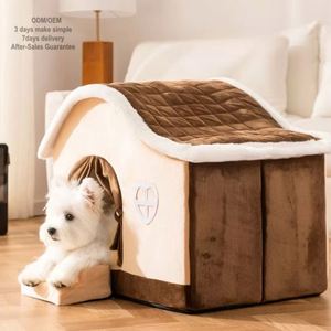 Cama Moderna Personalizada para Perros y Gatos, Casa para Mascotas con Diseño Sólido para Invierno, Uso en Interiores/Exteriores, Servicio OEM, Precio al por Mayor - Product Image 1