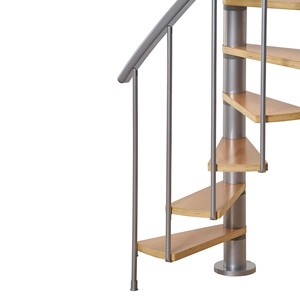 <span class=keywords><strong>Escalier</strong></span> intérieur en colimaçon personnalisable en acier galvanisé, design peu encombrant pour appartement duplex et <span class=keywords><strong>mezzanine</strong></span> - Product Image 5