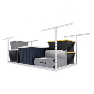 Étagère murale de rangement au <span class=keywords><strong>plafond</strong></span>, en acier inoxydable, système de Rack industriel, pour montage au <span class=keywords><strong>plafond</strong></span>, <span class=keywords><strong>Garage</strong></span> - Product Image 2