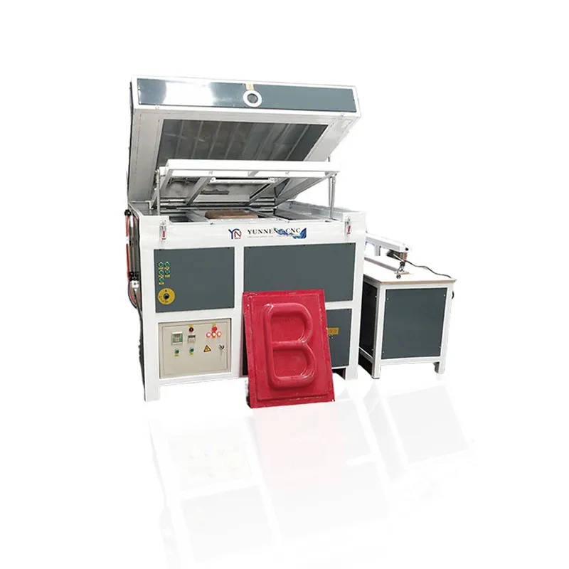 Hot sale new automatic 3D XPE foam wallpaper making machine abs vacuum forming machine for advertising