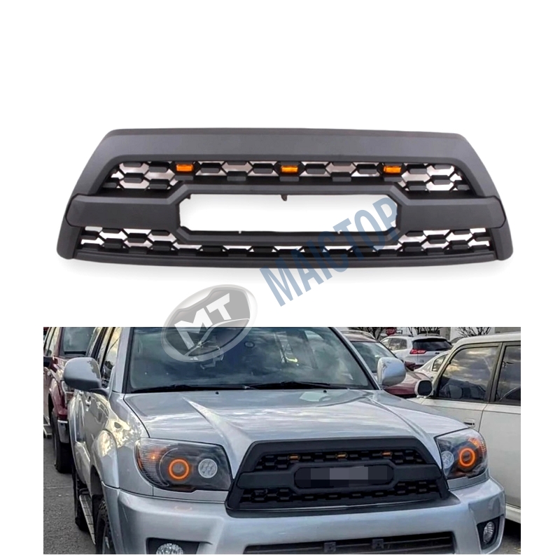 Maictop автомобильные аксессуары ТРД стиле решетка со светодиодными огнями передний бампер решетка для 4runner 4runner 2006-2009