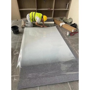 Película de Privacidad para Ventanas de Vidrio Autoadhesiva con Degradado de Niebla PET de 210 cm de Altura, Decoración Moderna para Ventanas de Oficina - Product Image 6