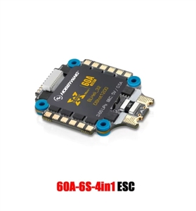 Contrôleur de vol F7 Original <span class=keywords><strong>Hobbywing</strong></span> <span class=keywords><strong>XRotor</strong></span> <span class=keywords><strong>60A</strong></span> 4-en-1 BLHeli32 6S ESC pour drone de course FPV quadricoptère - Product Image 4