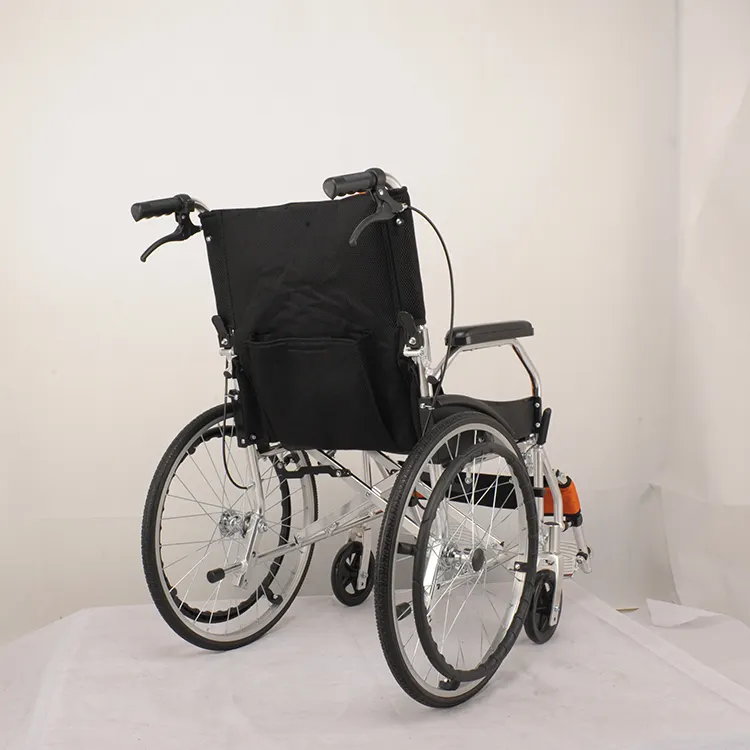 Silla de ruedas eléctrica de aleación de aluminio para adultos, silla de ruedas de alta resistencia con batería dual manual, reclinable y deportiva para viajes