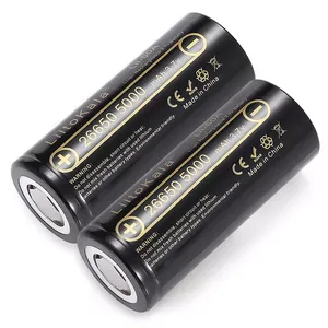 ราคาโรงงาน แบตเตอรี่ Li-ion 26650 ของแท้ <span class=keywords><strong>Liitokala</strong></span> <span class=keywords><strong>Lii</strong></span>-50A 5000mAh 3.7V ชาร์จได้ สำหรับไฟฉาย - Product Image 6