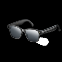 Lunettes intelligentes 16 Go Chat GPT Musique Appel ENC Réduction du bruit Lunettes de soleil Lunettes intelligentes pour hommes Connexion Wi-Fi Lunettes AI Traduire Lunettes de sport
