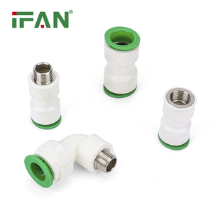 IFAN <span class=keywords><strong>PPR</strong></span> ống nước Vật liệu ống nước pn25 áp lực tùy chỉnh kích thước nhanh chóng đẩy Kết nối tất cả các loại <span class=keywords><strong>PPR</strong></span> phụ kiện - Product Image 2