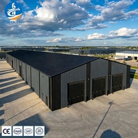 Almacén de Estructura de Acero Prefabricado Q355B, Fácil de Montar, Estructura Metálica Desmontable, Diseño Aislado